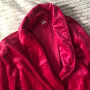 Fuzzy Pink Robe